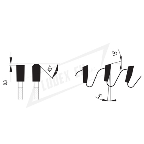 PILANA Pílový kotúč SK 5387 165x2,2x20 56 TFZ N - MAKITA